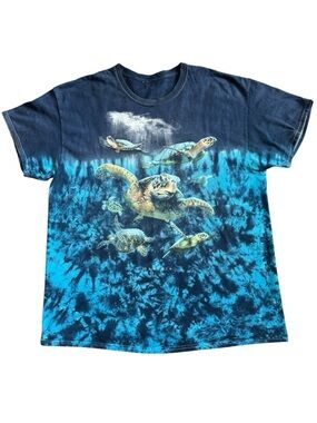 Vintage Y2K Tie-dye Turtles T-Shirt